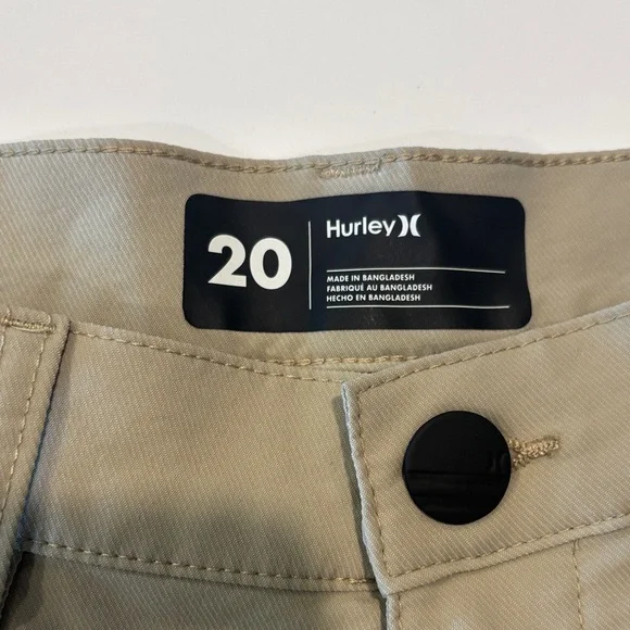 Hurley Men’s Tan Shorts - Picture 2 of 4